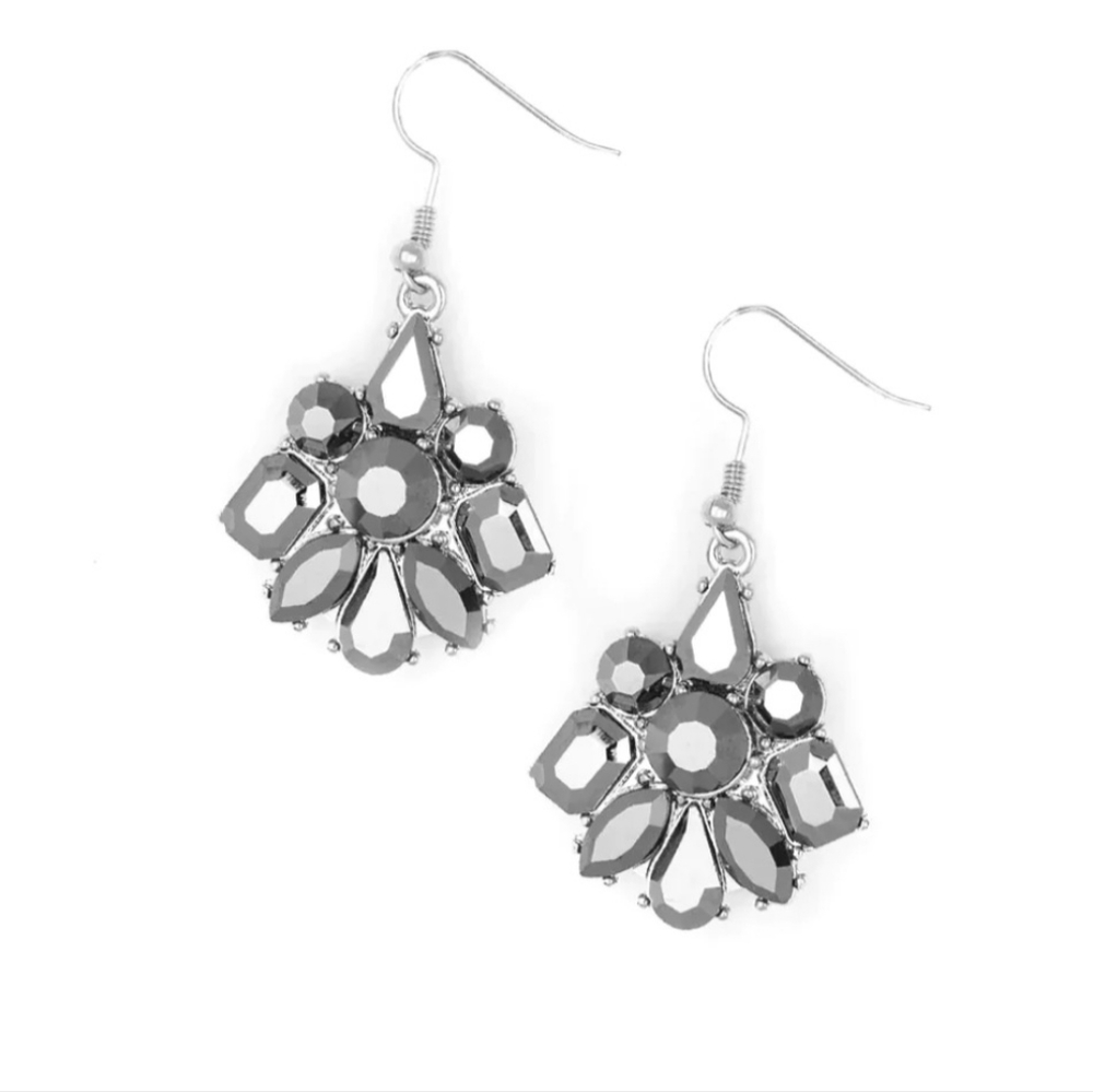 Fiercely Famous Silver Earrings